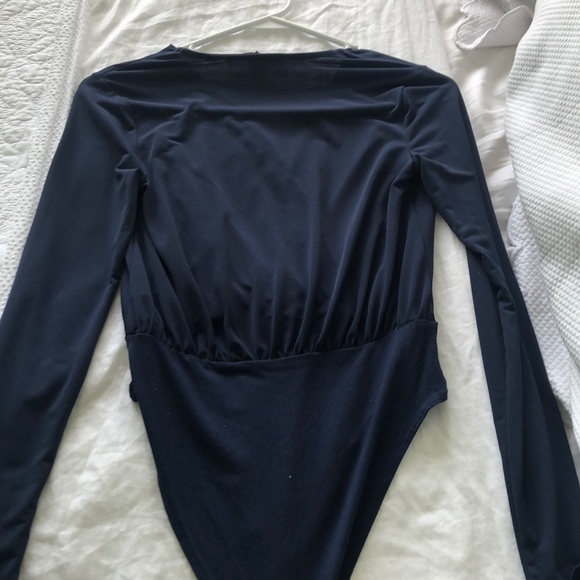 A navy bodysuit from forever 21 - Picture 2 of 2